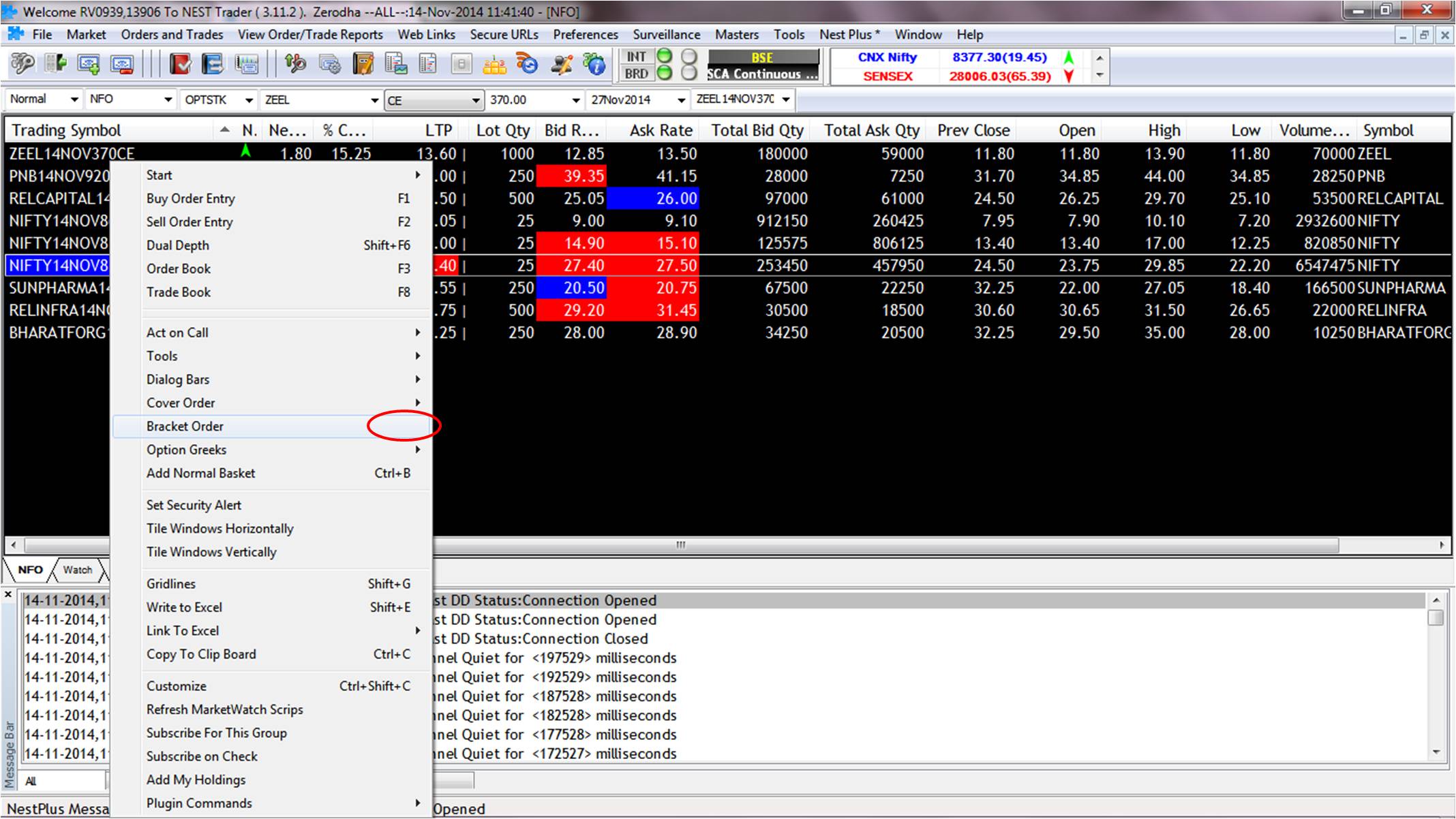 Equity express otc trading systems