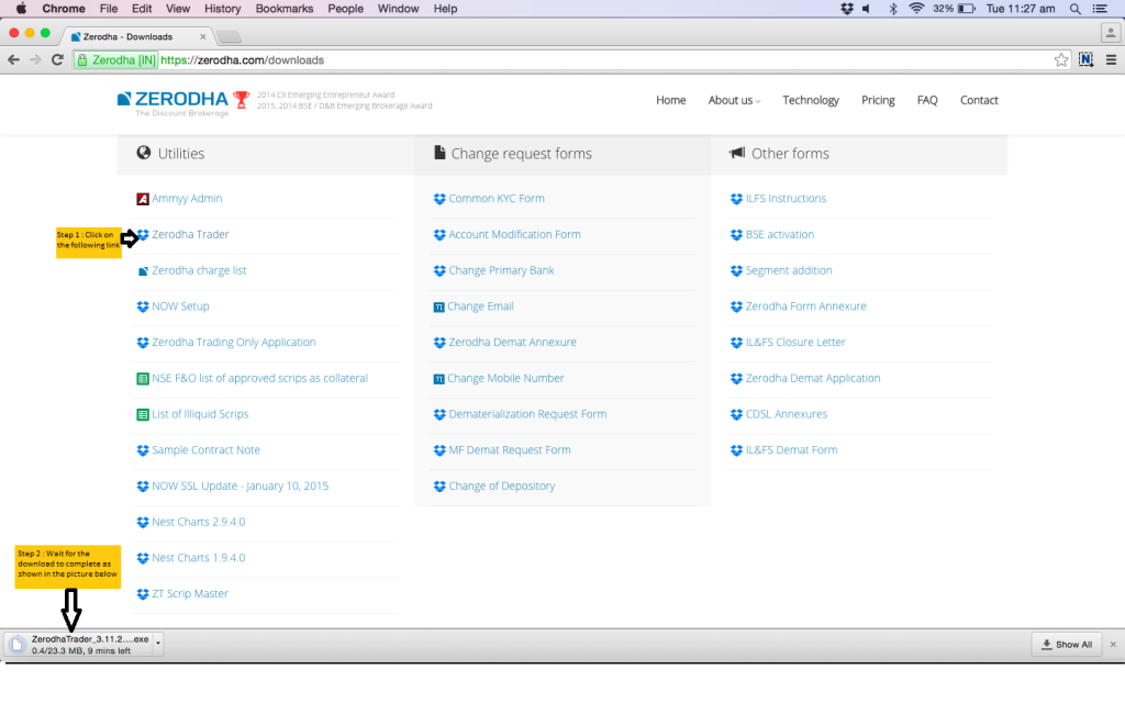 Application Form Zerodha, Zt Downloads Screen Shot Final 3, Application Form Zerodha