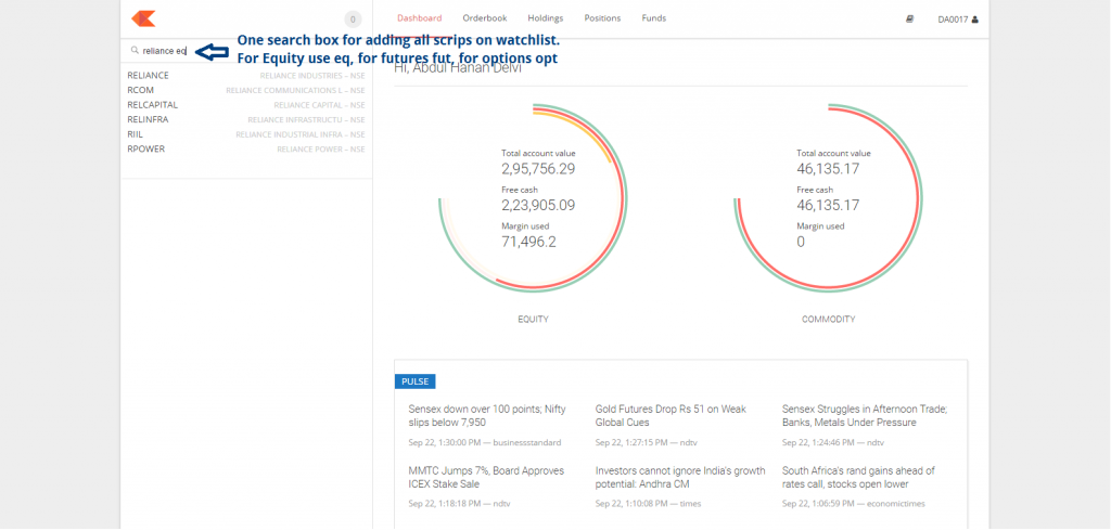 kite connect pricing