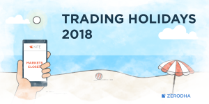 Trading holiday calendar 2018
