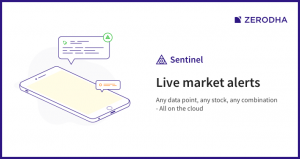 Zerodha sentinel - realtime market alerts
