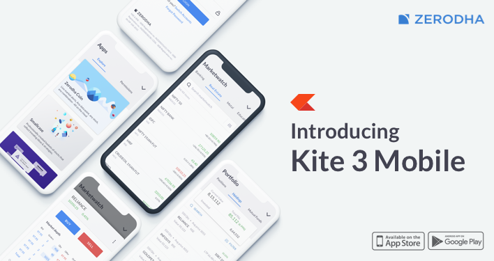 how to trade in zerodha kite app